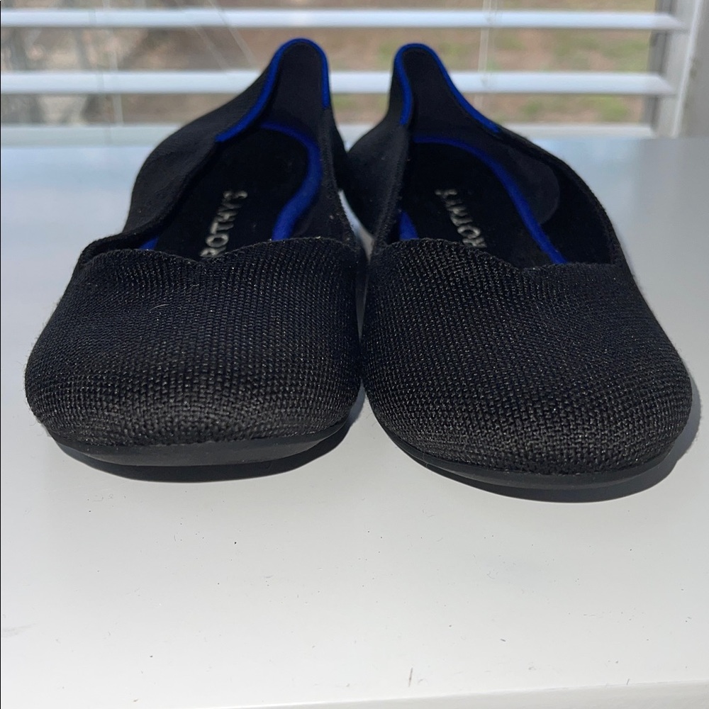 Rothy's The Flat Black textile ballet flats - Picture 9 of 10